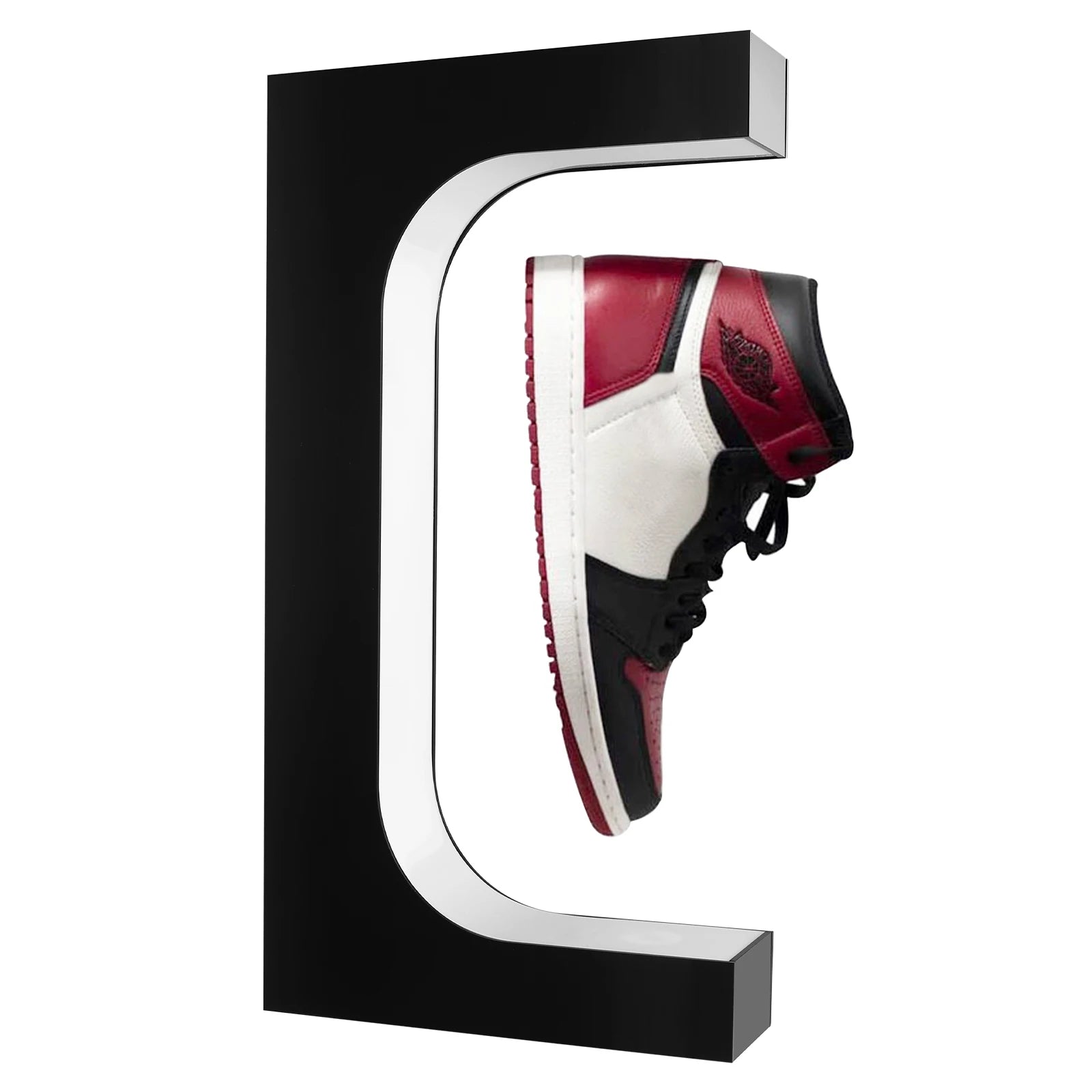 Magnetic Levitation Sneaker Display — Floating LED Shoe Stand — view 7 of shoe accessories