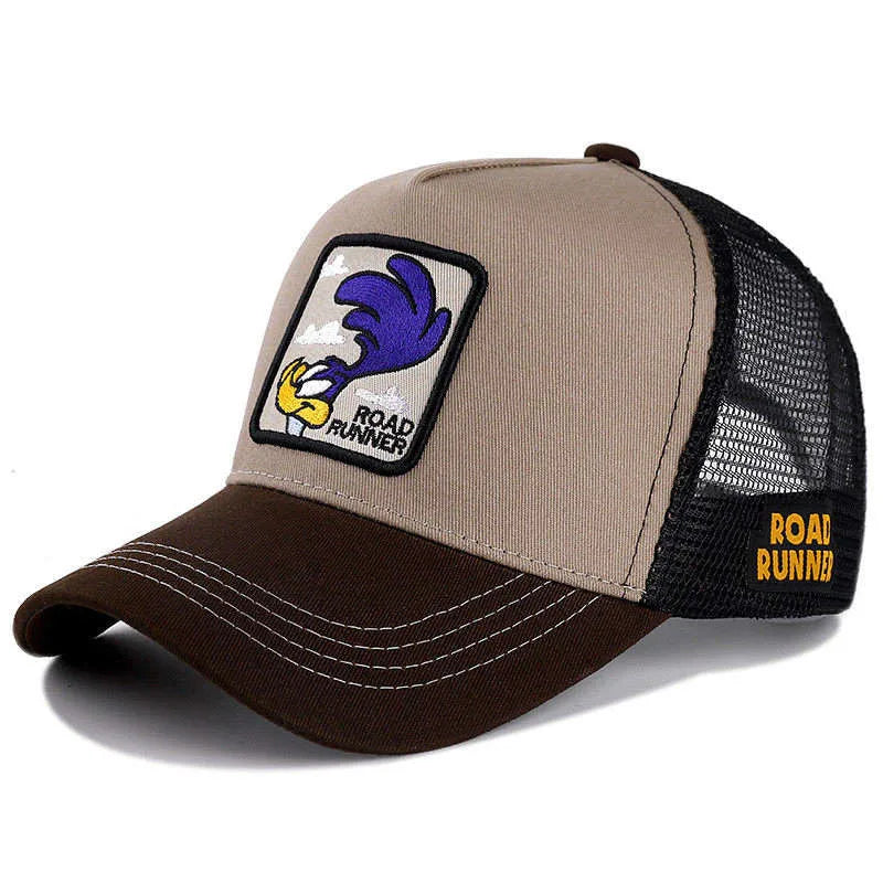 Anime Cartoon Baseball Cap — High-Quality Patch Trucker Hat Men Women Fandom Collectible — view 17 of hats & caps