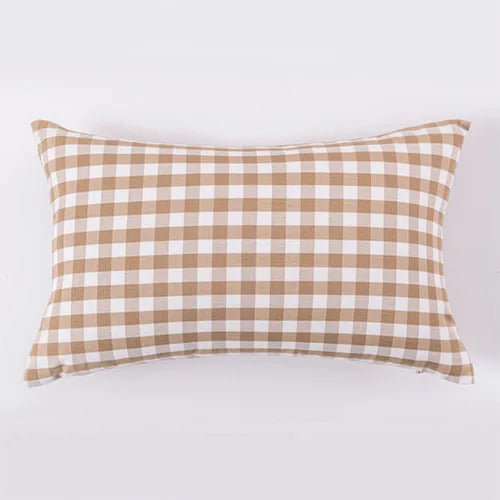 Buffalo Check Plaid Throw Pillow Covers &mdash; Farmhouse Christmas Cotton Linen Cushion Case — view 11 of cushion covers & pillow cases