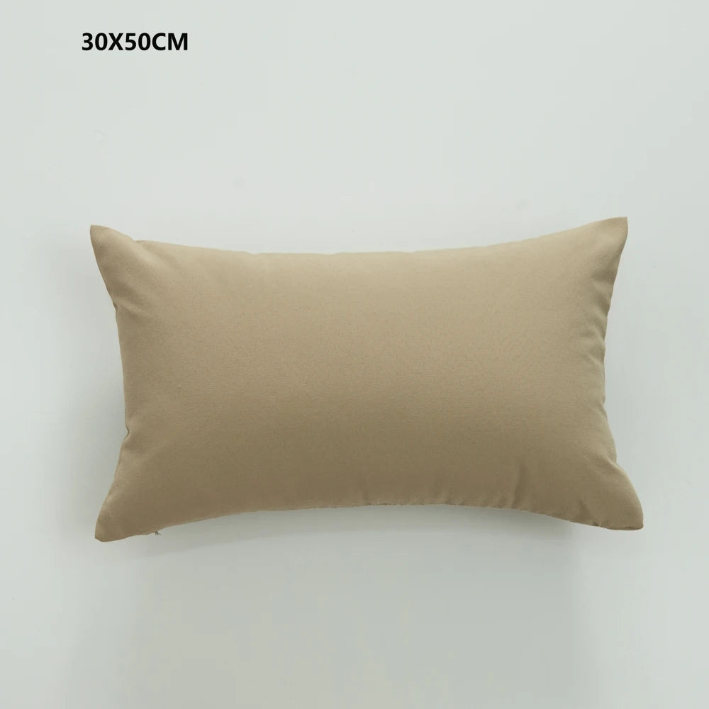 Plaid Sofa Cushion Cover &mdash; 30&times;50 &amp; 45&times;45 cm Multi-Color Stripe Pillowcase — view 19 of cushion covers & pillow cases