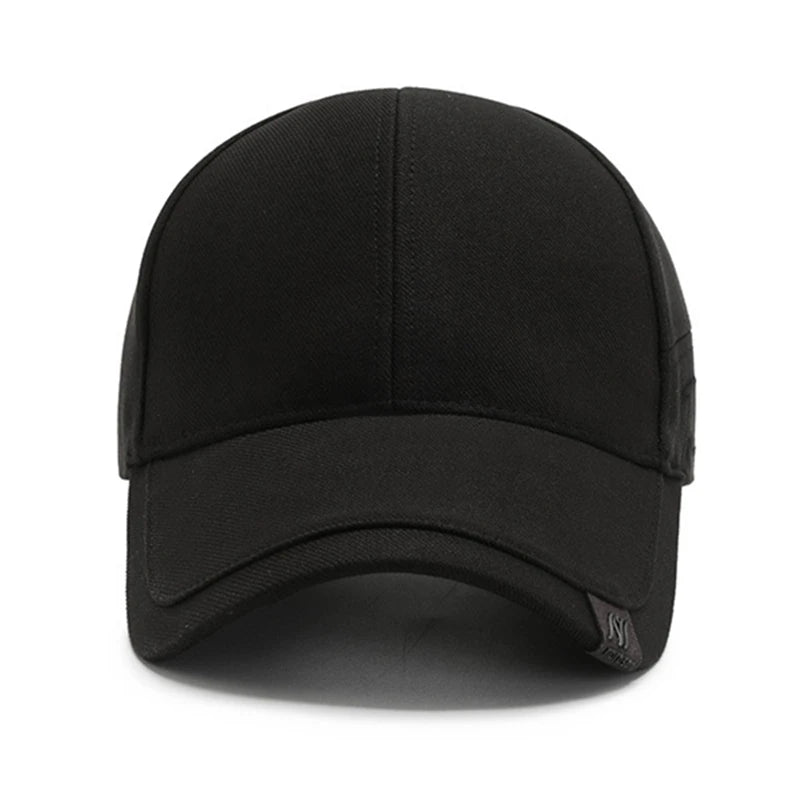NORTHWOOD Premium Solid Baseball Cap — High-Quality Cotton Men's Trucker Casual Outdoor Hat — view 5 of hats & caps
