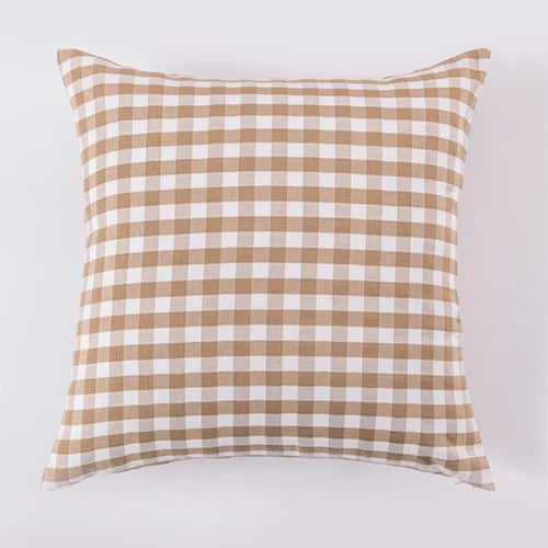 Buffalo Check Plaid Throw Pillow Covers &mdash; Farmhouse Christmas Cotton Linen Cushion Case — view 10 of cushion covers & pillow cases