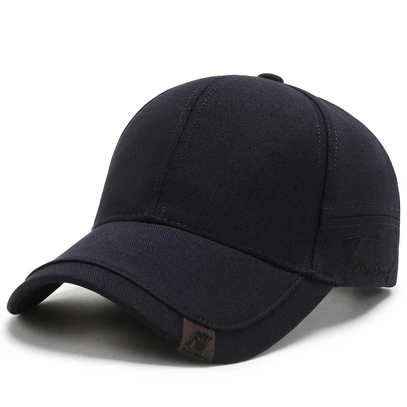 NORTHWOOD Premium Solid Baseball Cap — High-Quality Cotton Men's Trucker Casual Outdoor Hat — view 9 of hats & caps