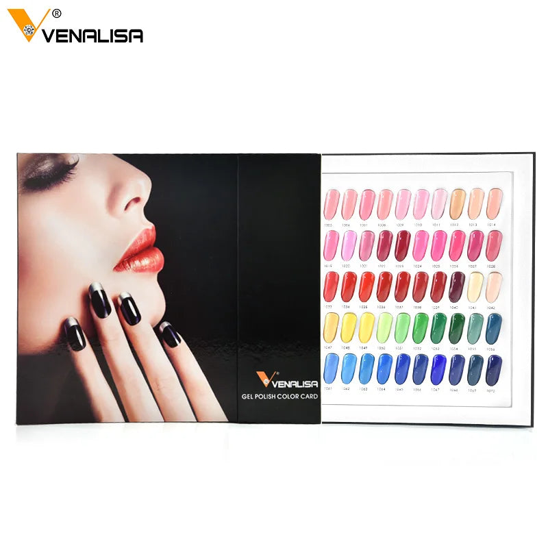 VENALISA Gel Polish Set (120PCS × 12ml) – TPO-Free Color Gel Nail Kit for Nail Art & Salon-Style Manicures