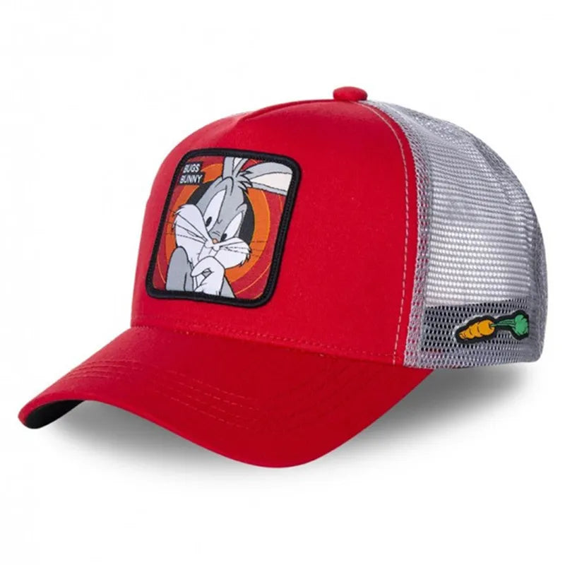 Anime Cartoon Baseball Cap — High-Quality Patch Trucker Hat Men Women Fandom Collectible — view 20 of hats & caps