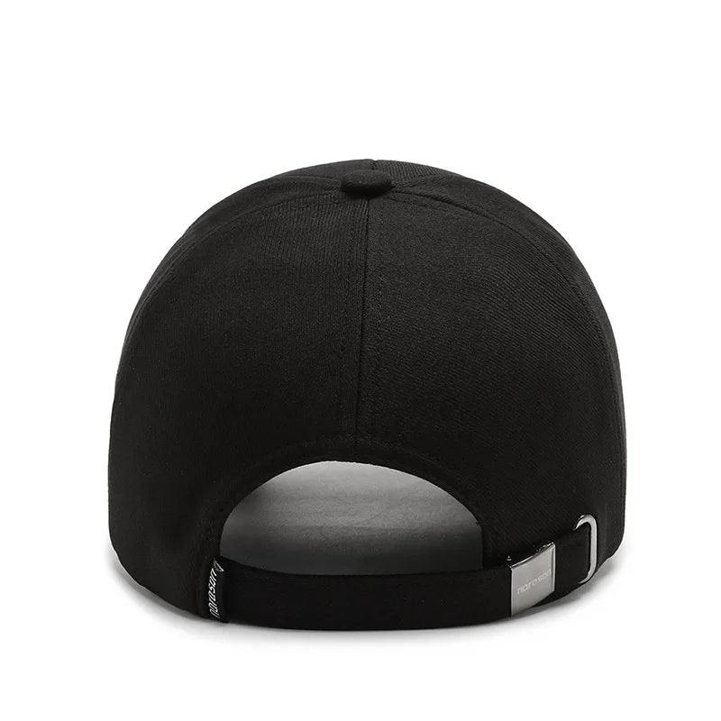 NORTHWOOD Premium Solid Baseball Cap — High-Quality Cotton Men's Trucker Casual Outdoor Hat — view 6 of hats & caps