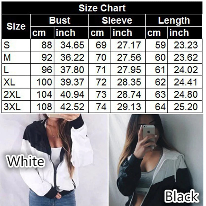 Plus-Size Women’s Hooded Sport Jacket — Lightweight Long-Sleeve Skin Suit Coat — view 6 of sports & fitness