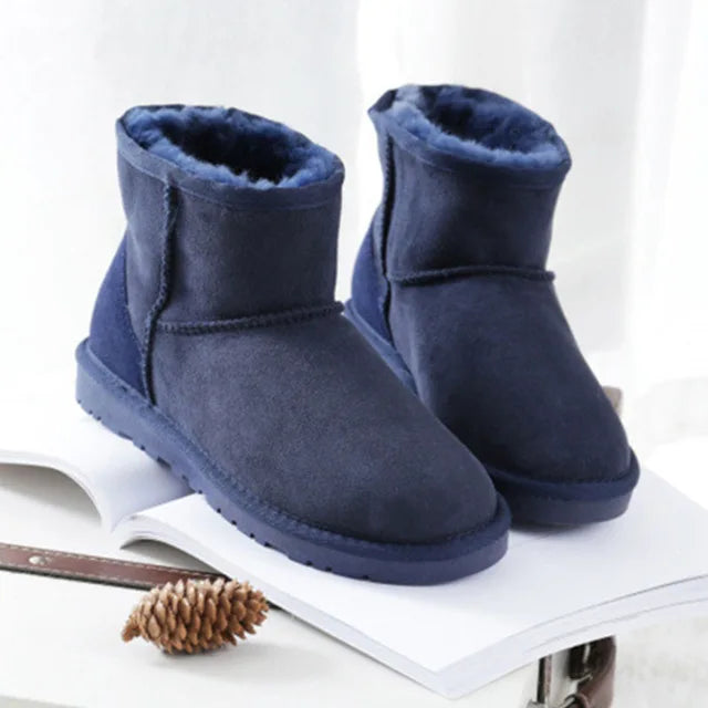 Premium Snow Boots for Women — Waterproof Genuine Cowhide Leather Australian Style — view 12 of boots
