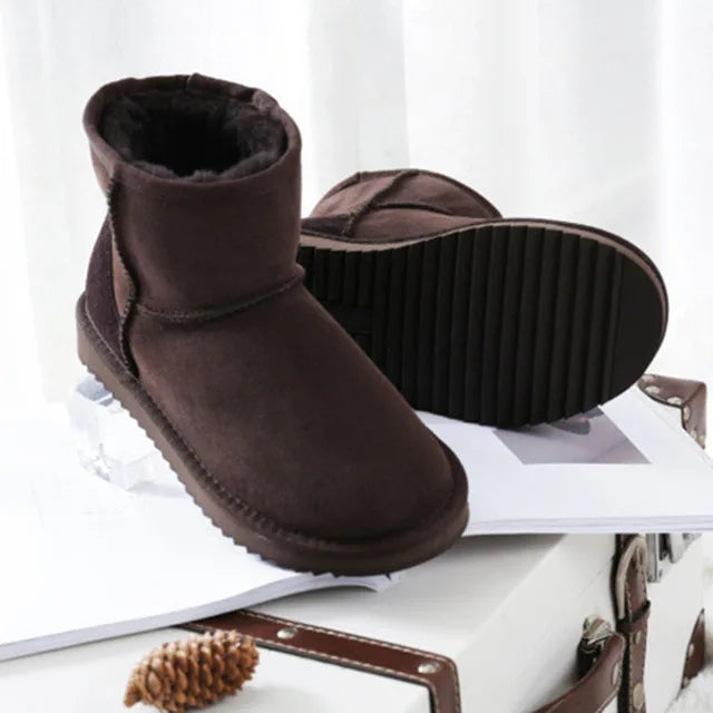 Premium Snow Boots for Women — Waterproof Genuine Cowhide Leather Australian Style — view 8 of boots