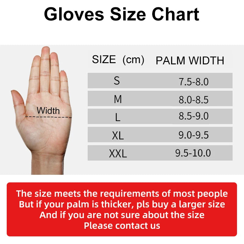 ROCKBROS Cycling Gloves Thermal Winter Full-Finger — Windproof Touchscreen SBR Shockproof Bike Gloves — view 6 of gloves