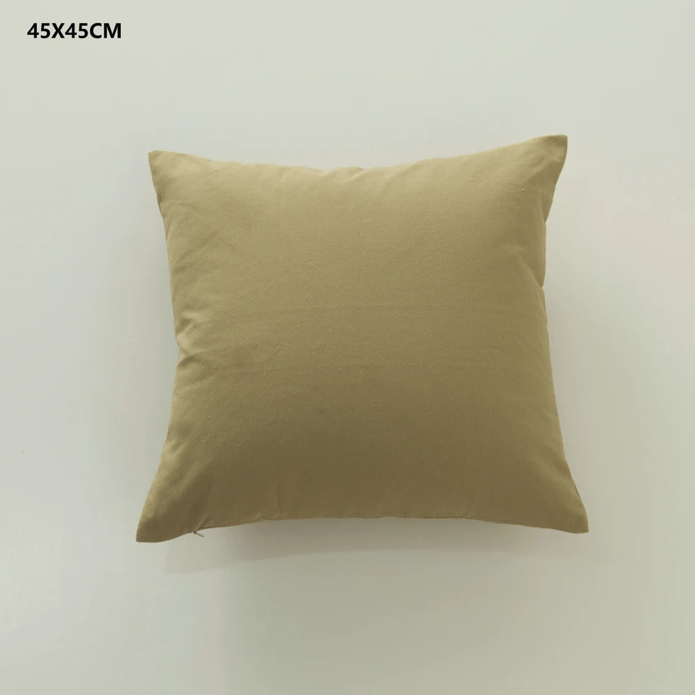 Plaid Sofa Cushion Cover &mdash; 30&times;50 &amp; 45&times;45 cm Multi-Color Stripe Pillowcase — view 15 of cushion covers & pillow cases