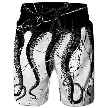 Men’s Quick-Dry Swim Shorts — Beach Trunk Board Shorts with Mesh Liner — view 1 of shorts