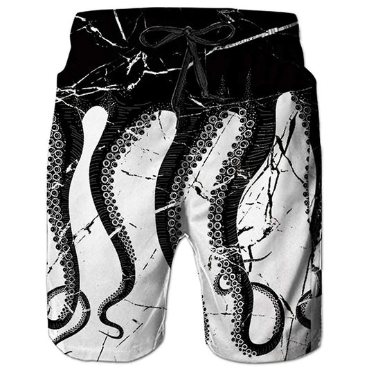Men’s Quick-Dry Swim Shorts — Beach Trunk Board Shorts with Mesh Liner — view 1 of shorts