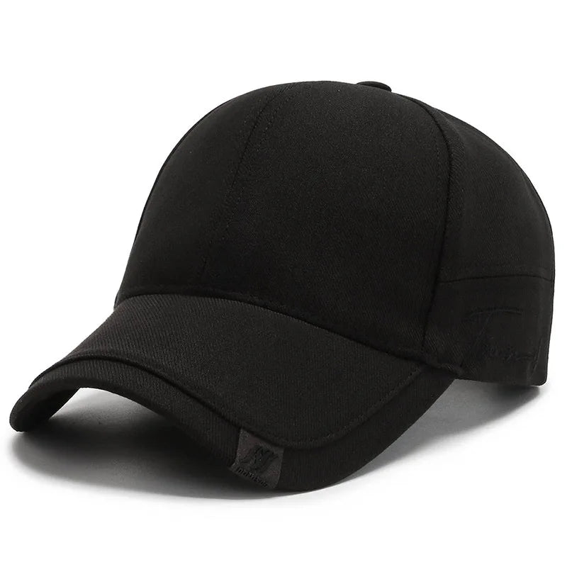 NORTHWOOD Premium Solid Baseball Cap — High-Quality Cotton Men's Trucker Casual Outdoor Hat — view 10 of hats & caps