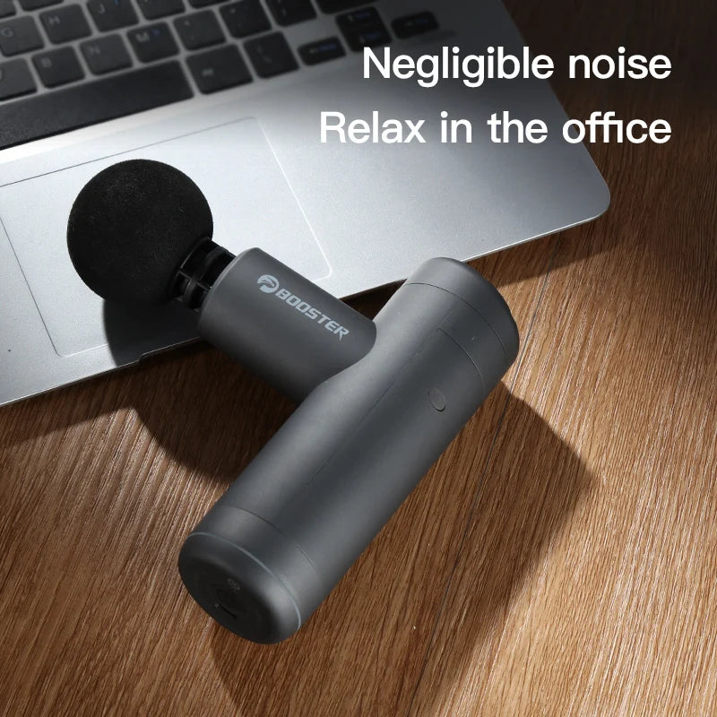 Booster Mini X Mini Massage Gun – Portable Percussion Back & Neck Massager — view 5 of sports & fitness