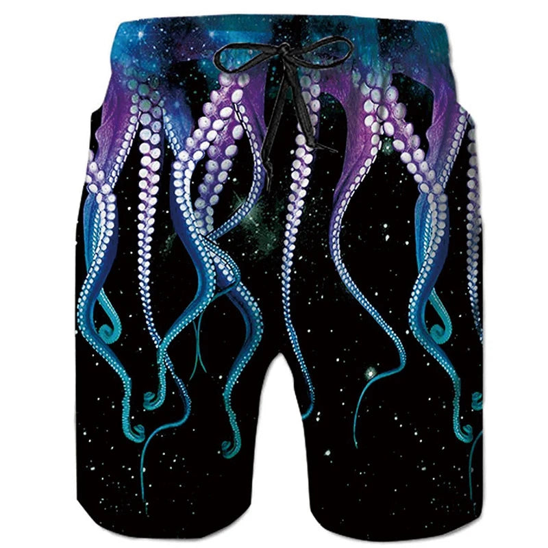 Men’s Quick-Dry Swim Shorts — Beach Trunk Board Shorts with Mesh Liner — view 2 of shorts
