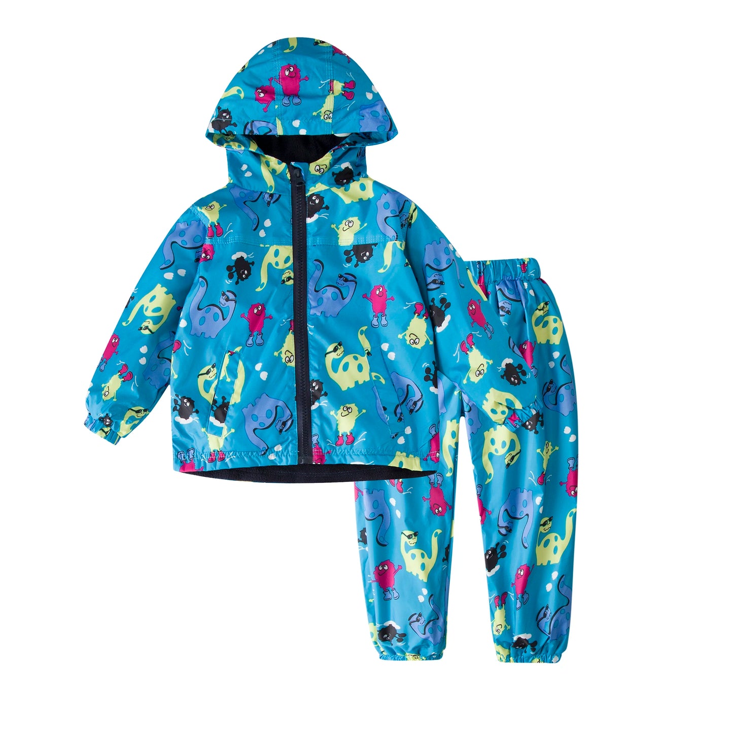 1-6 Years Kids’ Raincoat Jacket & Pants Set – Autumn Outfit for Boys & Girls