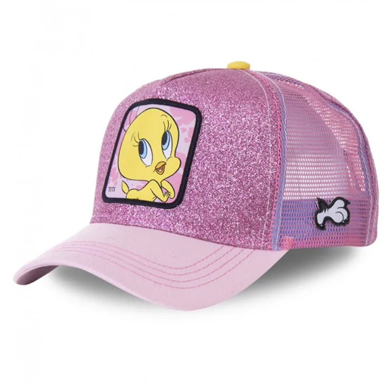 Anime Cartoon Baseball Cap — High-Quality Patch Trucker Hat Men Women Fandom Collectible — view 19 of hats & caps