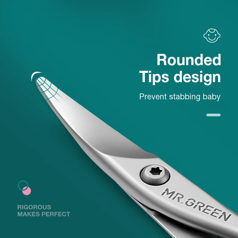 MR.GREEN Baby Safety Nail Scissors – Newborn Nail Care Tool — view 5 of kids' clothing