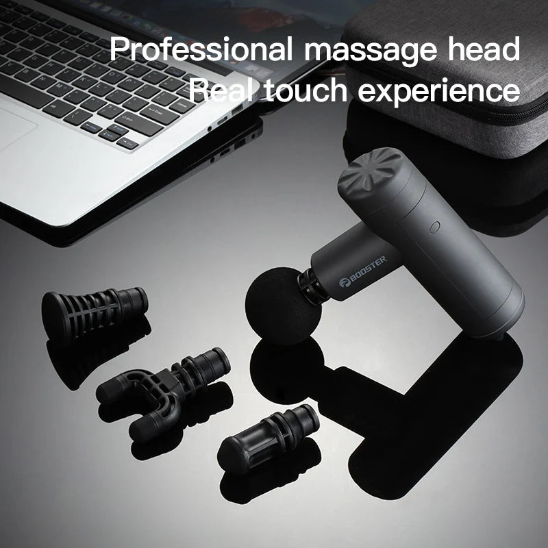 Booster Mini X Mini Massage Gun – Portable Percussion Back & Neck Massager — view 2 of sports & fitness