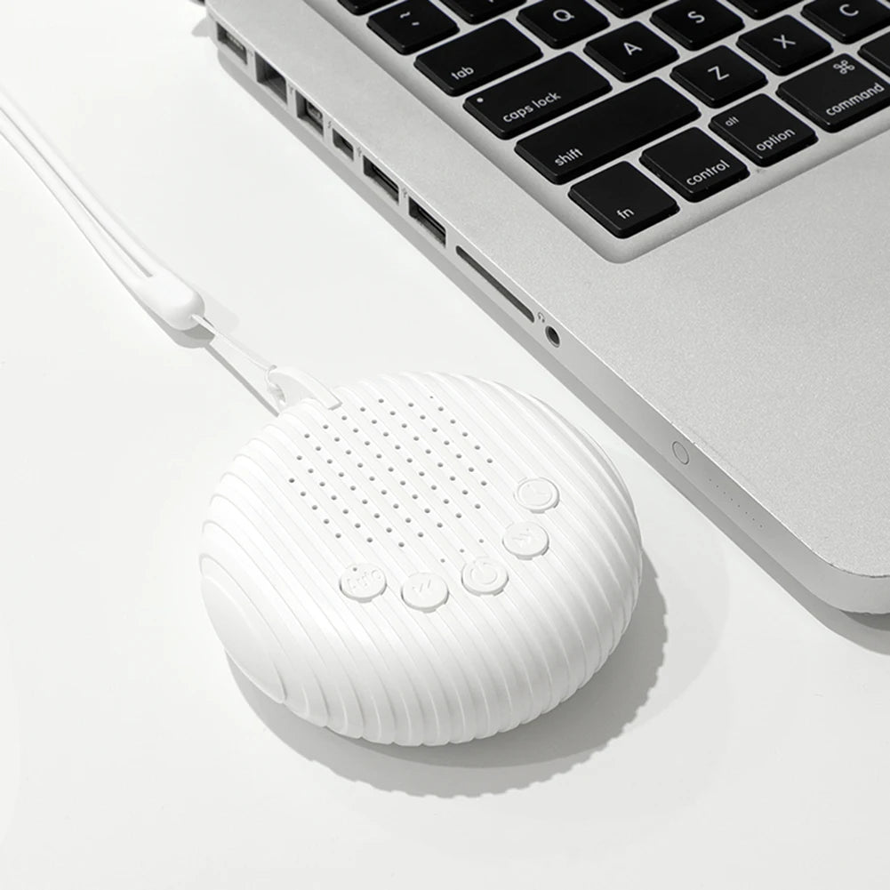White Noise Sound Machine - Portable Baby Sleep Soother with 10 Sounds — view 2 of baby sleep
