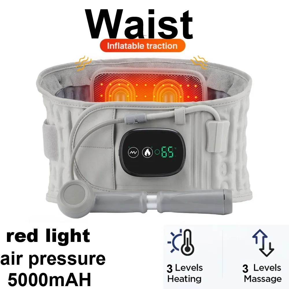 Heated Lumbar Massager Belt with Vibration — Heat + Massage + Support 3-in-1 — view 11 of braces & support