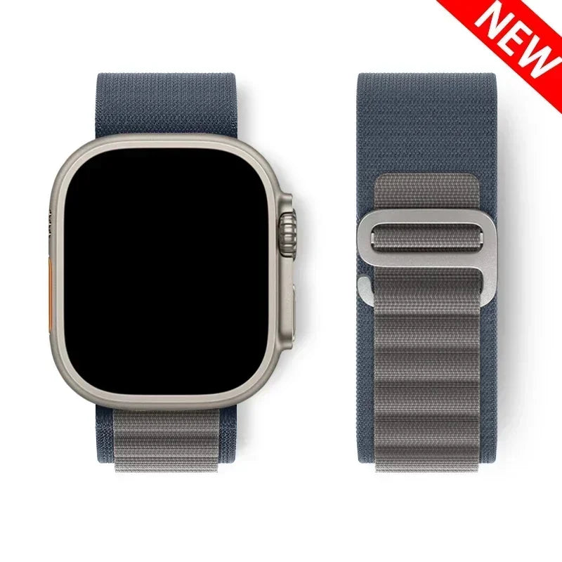 Alpine Loop Band for Apple Watch Ultra 2 — 42/44/45/46/49mm Durable Nylon Strap