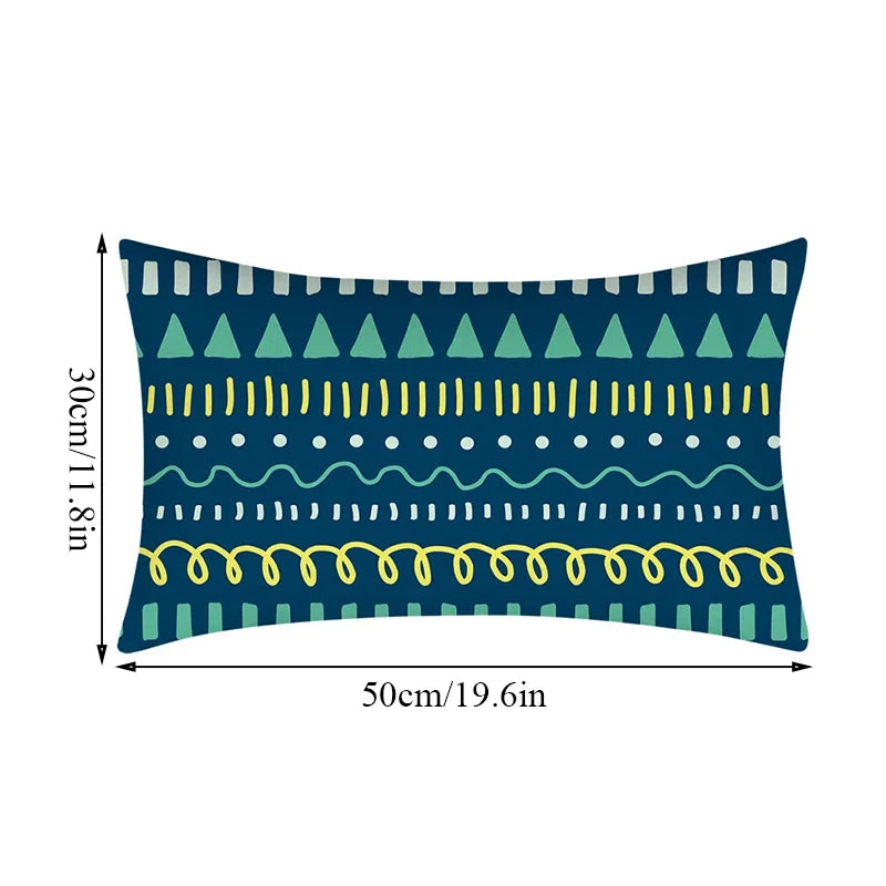 Tropical Plant Throw Pillow Cover — Decorative Cushion Pillowcase for Home Decor — view 3 of cushion covers & pillow cases