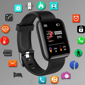Unisex Smart Watch — Bluetooth Fitness Tracker Wristwatch for Men & Women (Local+) — view 1 of smart watches