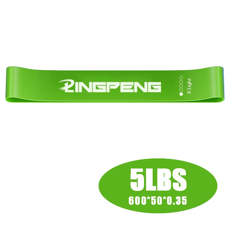 Resistance Bands — Stretch Loop Band Set, 5-Level Physical Therapy Bands — view 11 of sports & fitness