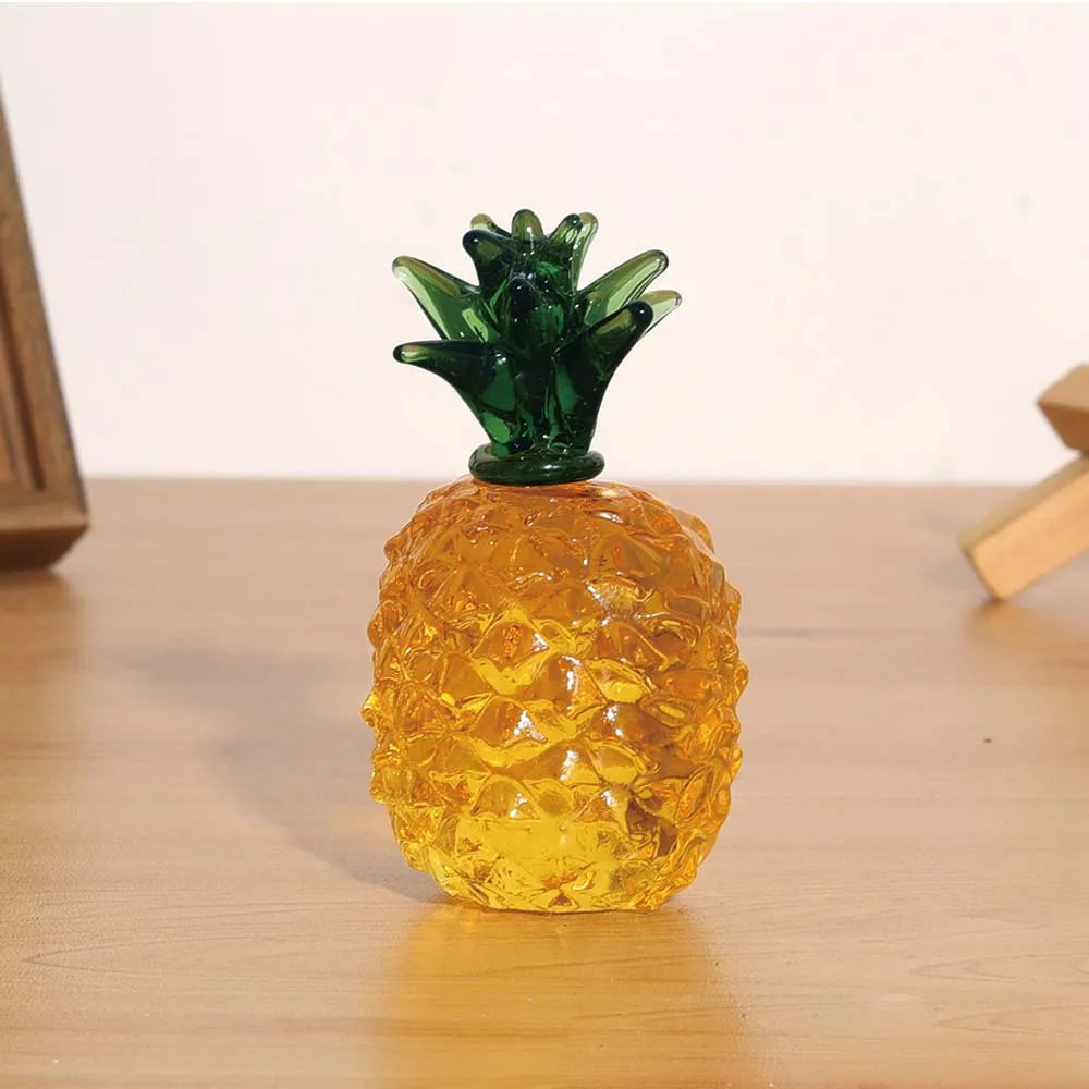Home Decor Crystal Fruit Paperweight — Natural-Stone Glass Craft Table Ornament in Multiple Colors — view 3 of home decor