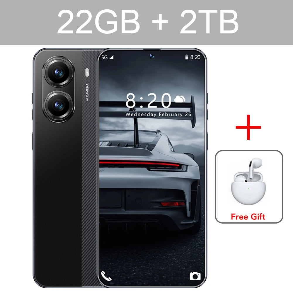 Rugged Screen Protection Film — X7 Pro 22GB+2TB Smartphone 8000mAh — view 11 of screen protectors