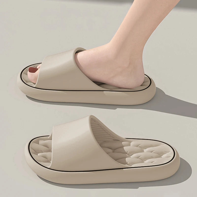 Summer Sandals Men's Indoor Outdoor Slides — Non-Slip Bathroom & Beach Slippers — view 4 of summer sandals