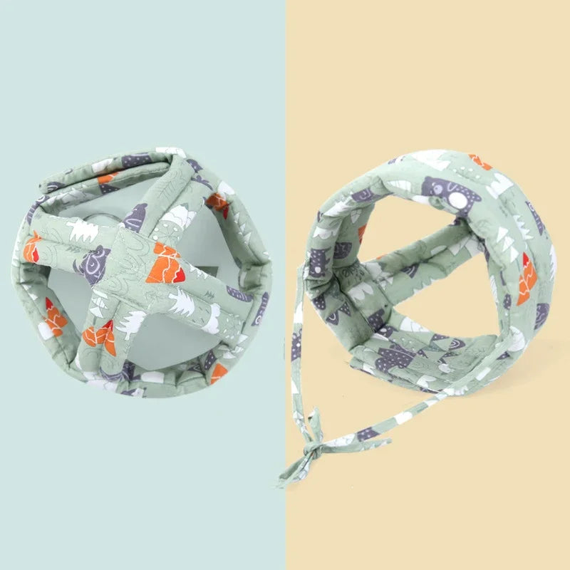 Anti-Collision Baby Safety Helmet - Soft Pillow Head Protector for New Walkers — view 2 of baby safety helmets