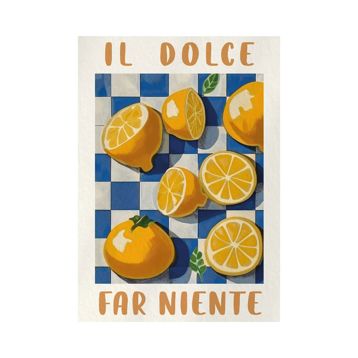 Italian Lemon Tree Canvas Poster &mdash; Cottagecore Landscape Spring Wall Art for Home Decor — view 7 of wall art & prints