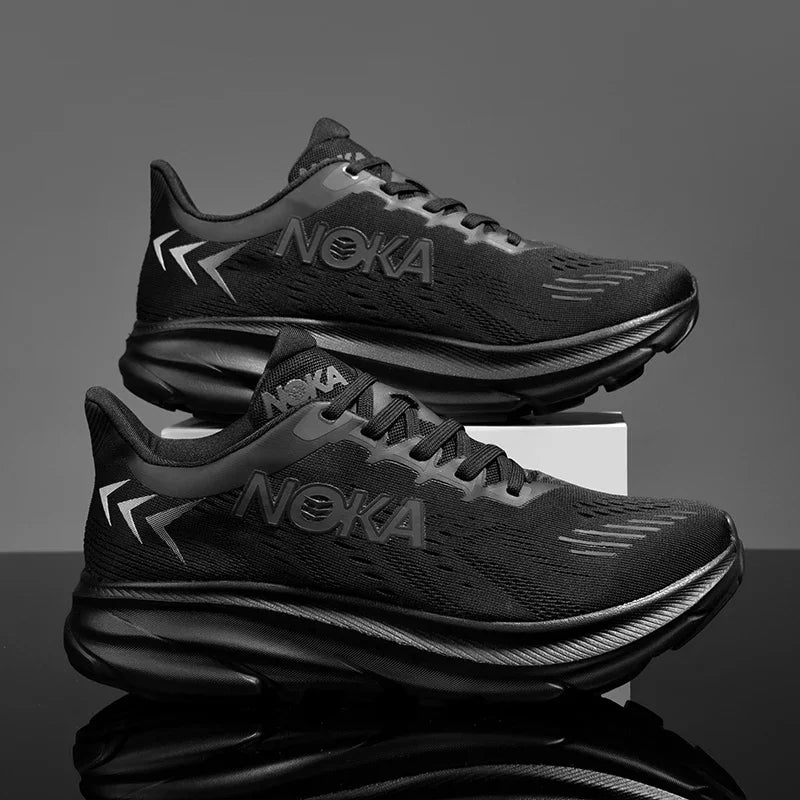 Men's Mesh Running Sneakers — Jogging Cushioned Breathable Couple Trainers — view 7 of sneakers