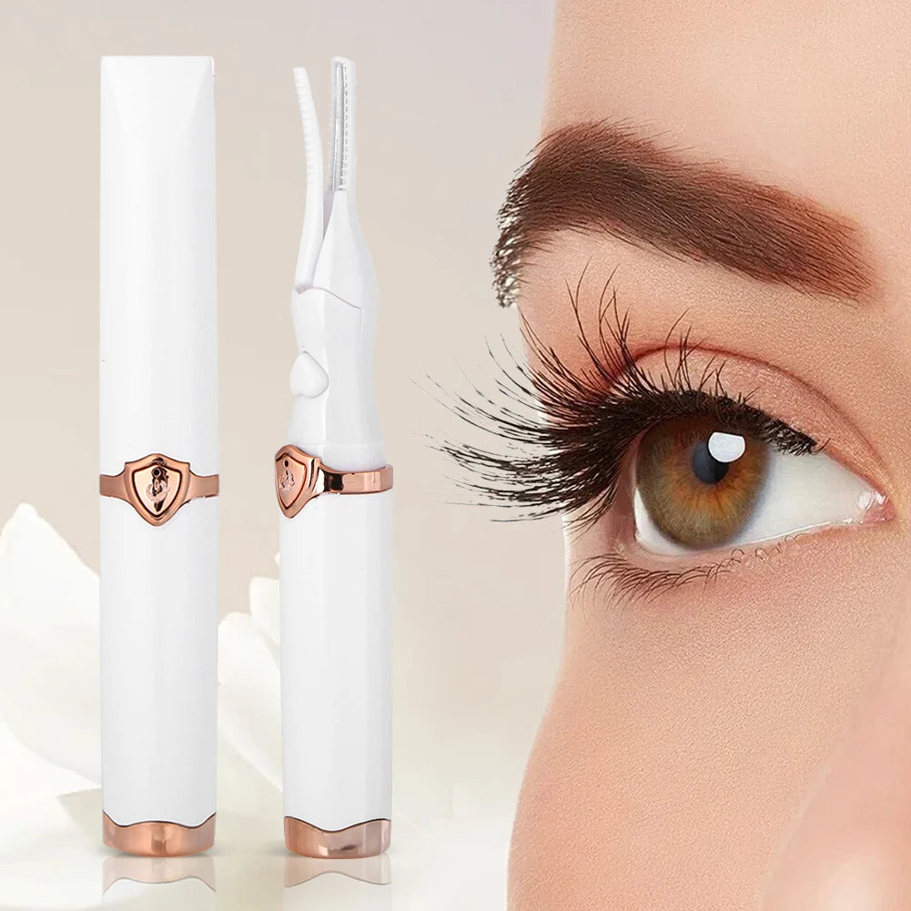 USB Rechargeable Heated Eyelash Curler – Quick Heat Natural Lift for Long-Lasting Curl — view 3 of beauty & personal care