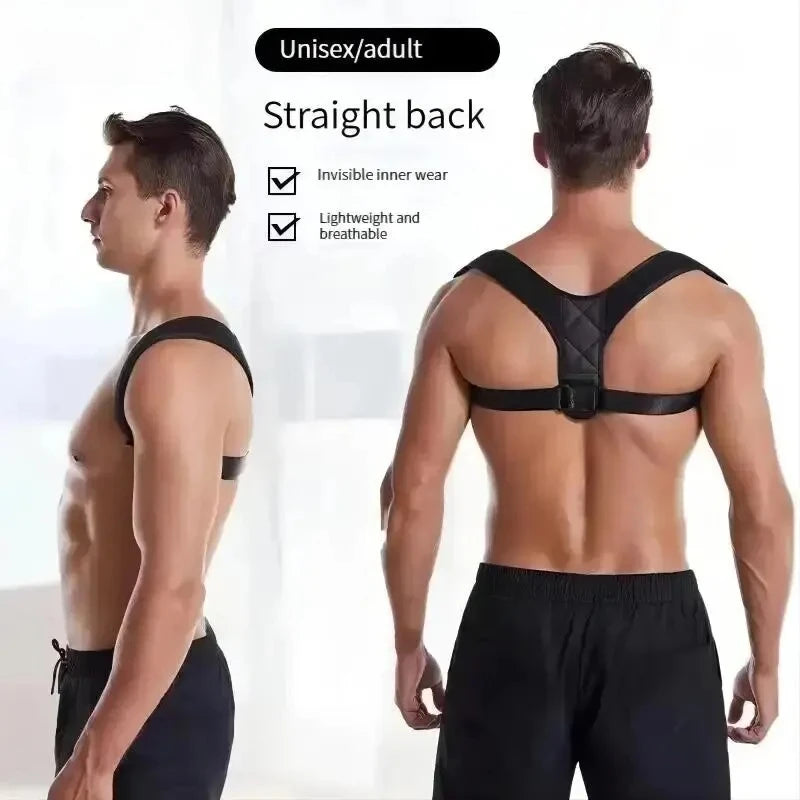 Clavicle Brace Posture Corrector — Lightweight Figure-8 Shoulder Pull-Back — view 1 of braces & support