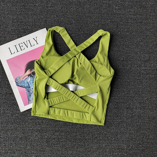Women&rsquo;s Push-Up Yoga Bra &mdash; Fitness Bralette Breathable Running Vest Gym Underwear — view 1 of sports bras