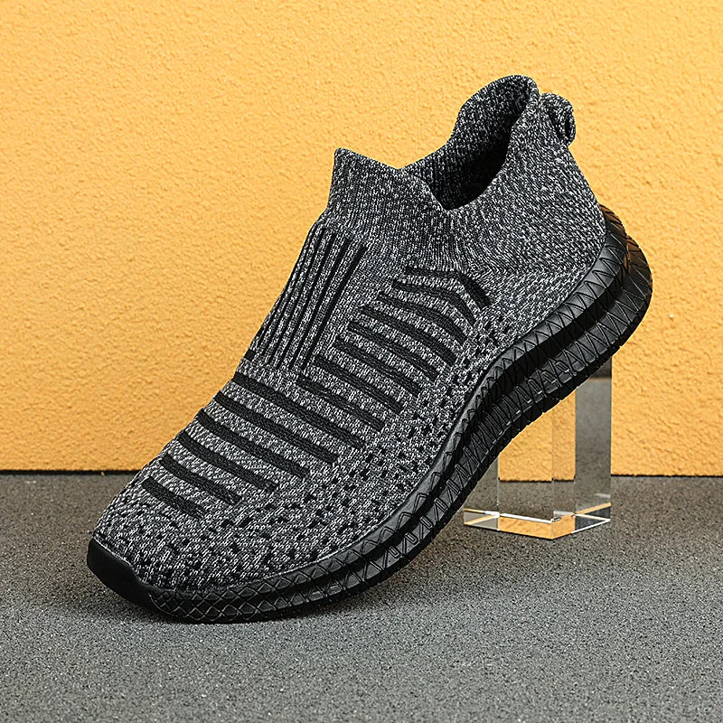 All-Season Men's Breathable Walking Shoes — Anti-Slip Outdoor Slip-On Casual Sneakers — view 7 of sneakers