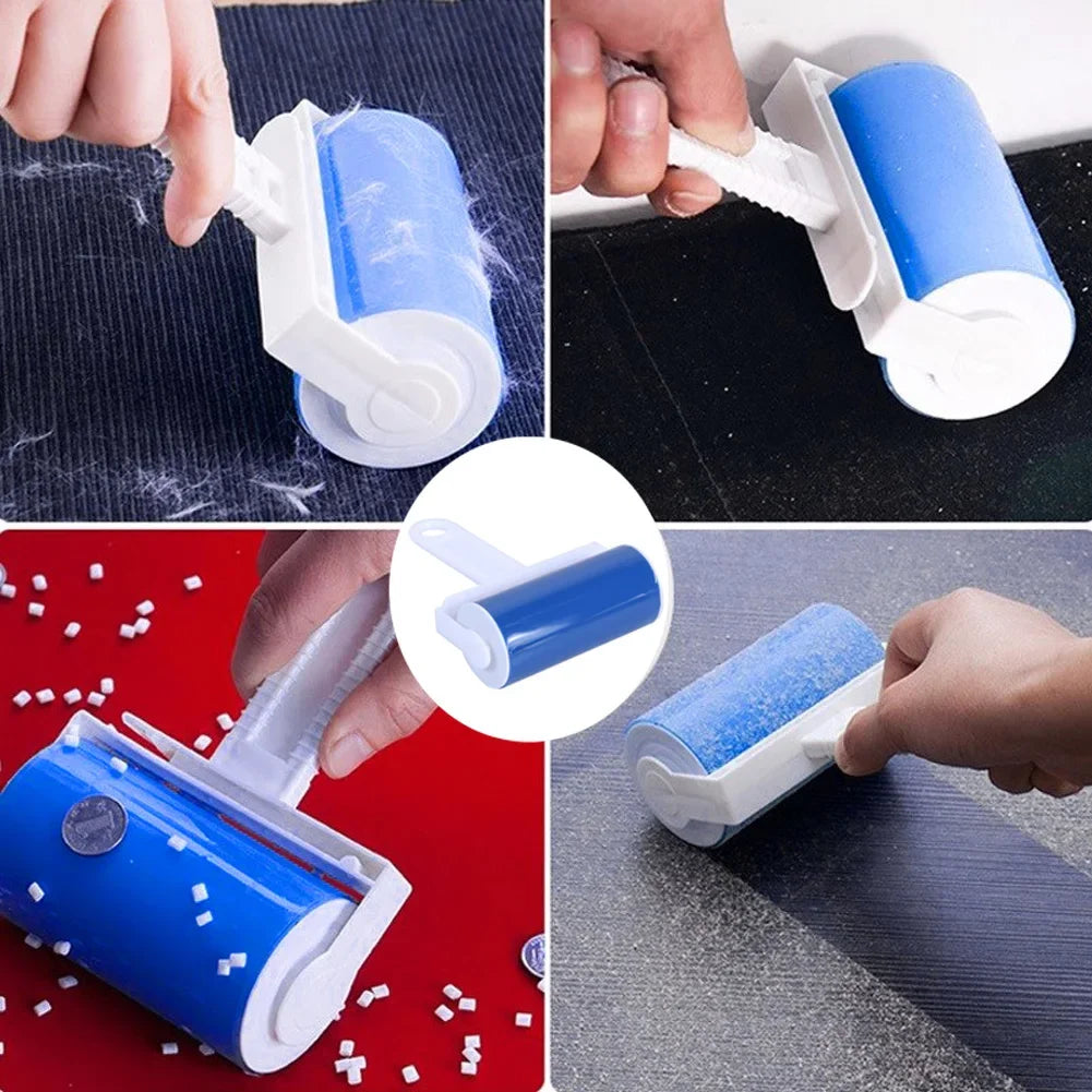 Reusable Washable Lint Roller – Portable Pet Hair Remover for Clothes, Sofa & Bedding — view 3 of home & kitchen