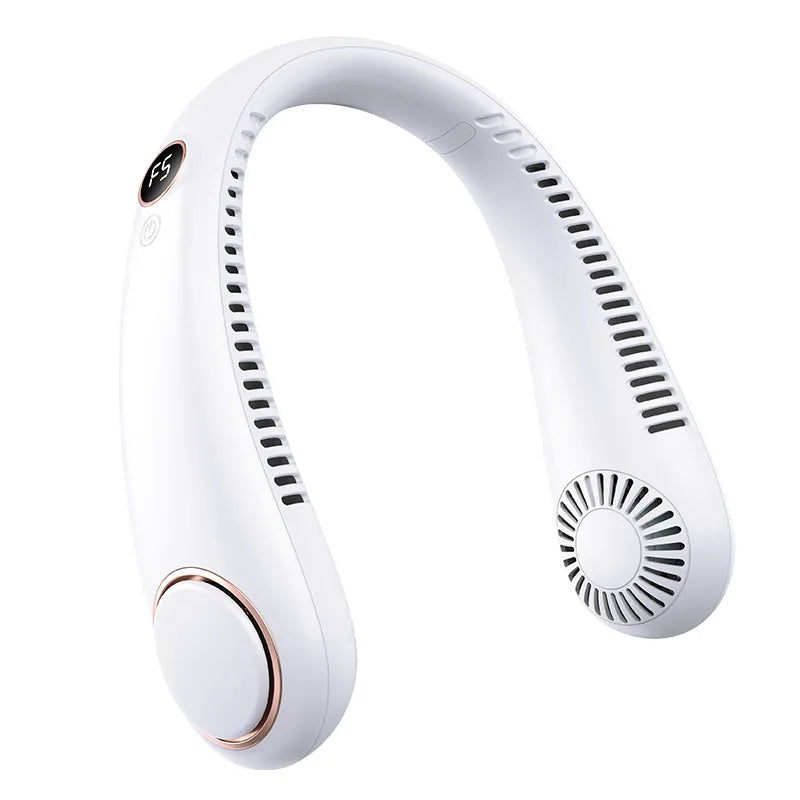 Mini Bladeless Neck Fan, 5 Speeds, USB Rechargeable Sport Fan — view 8 of personal fans