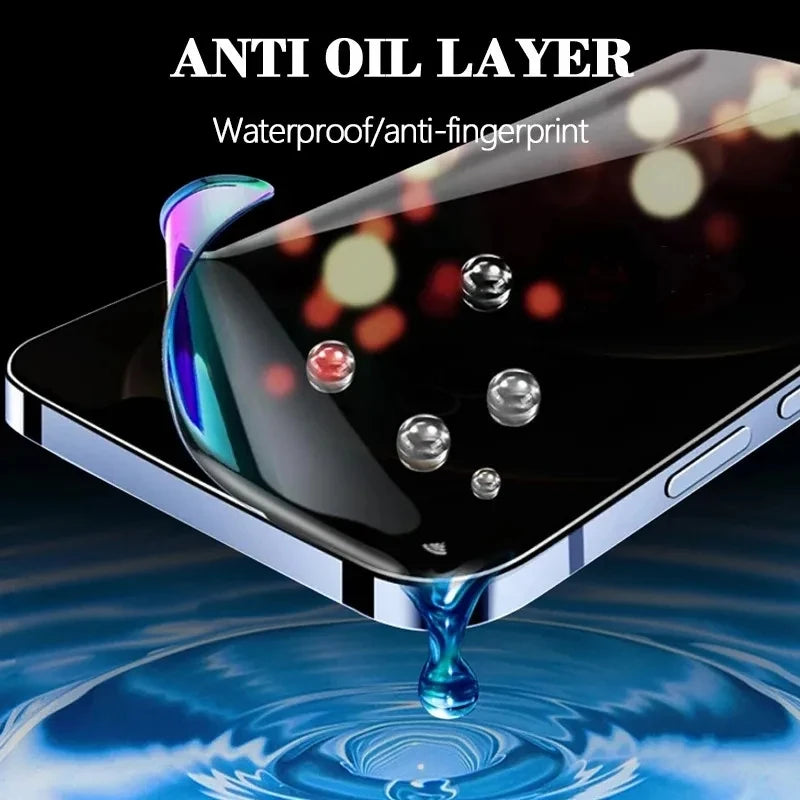 Privacy Hydrogel Film for iPhone Universal 6 to 17 Pro Max Anti-Spy — view 4 of screen protectors