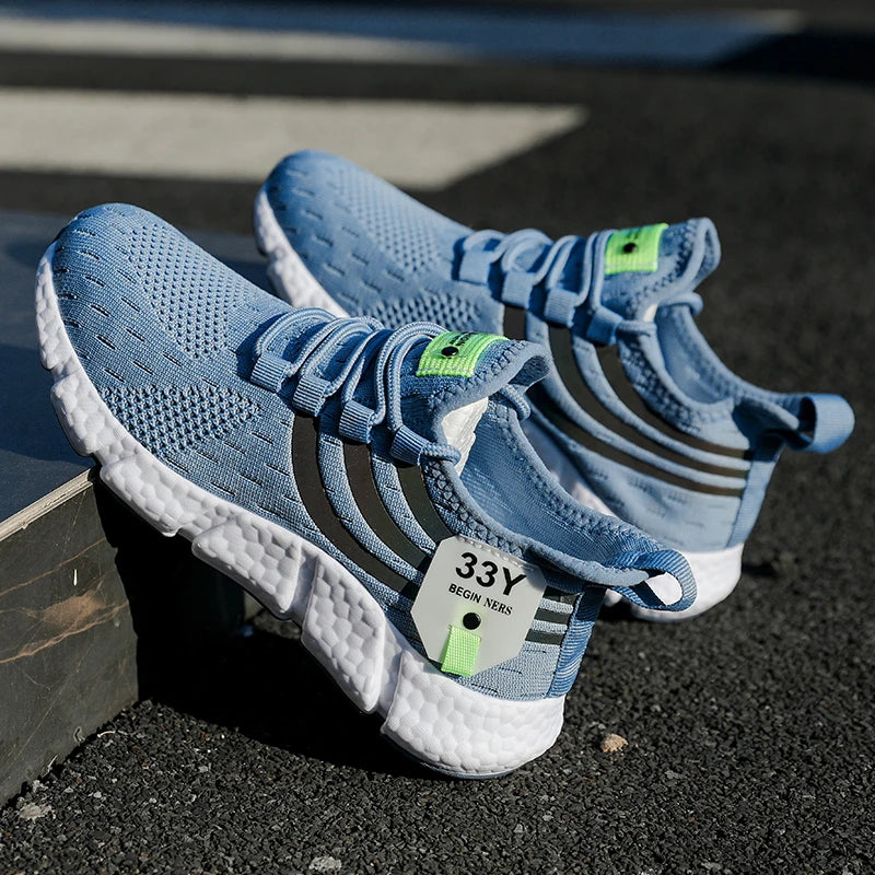 Men's Summer Mesh Sneakers — Breathable Lightweight Outdoor Casual Sport Shoes — view 5 of sneakers