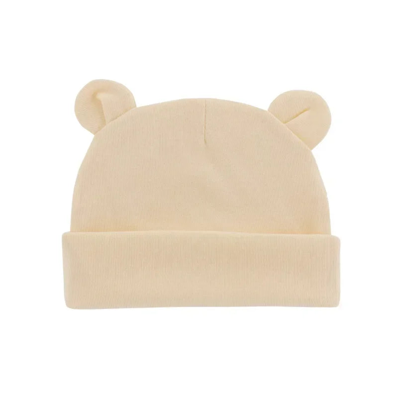 Newborn Ear-Shape Bonnet - Cotton Photography-Prop Hat for Babies 0-1Y — view 19 of baby hats