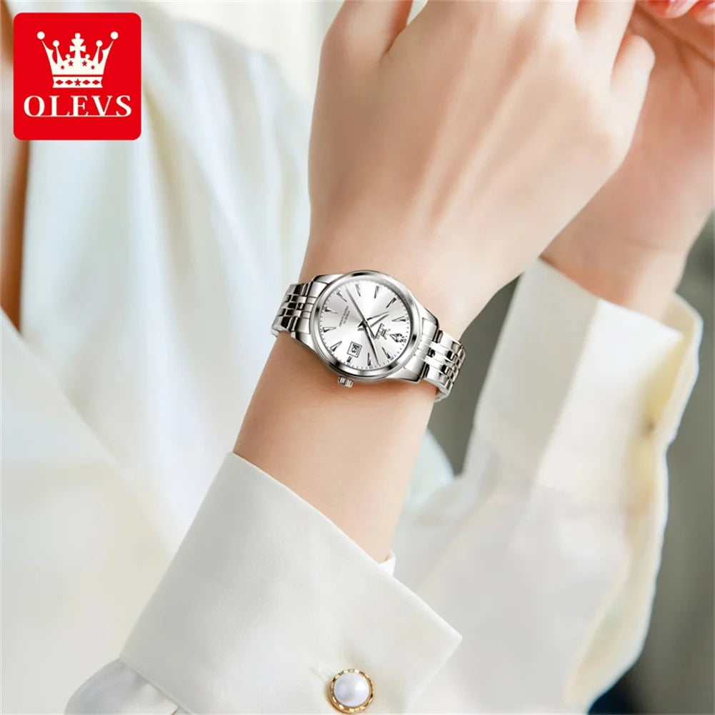 OLEVS 5598 Women's Fashion Watch — Luxury Brand Quartz Wristwatch — view 2 of watches