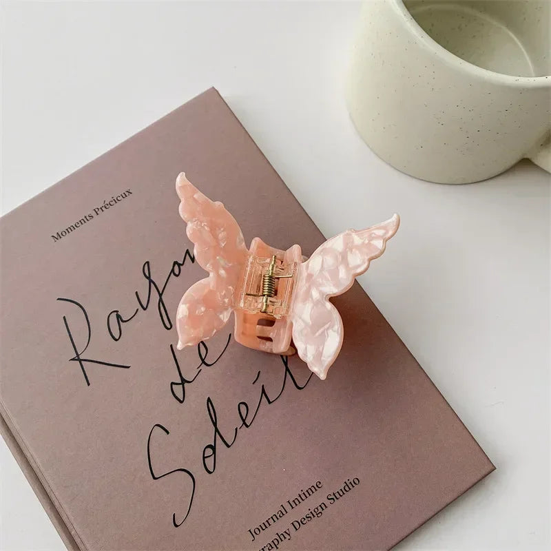 Butterfly Hair Clip Accessories Claw Clip for Women Acetic Hair Bows French Accessories Butterfly Hairbows for Girls — view 7 of product