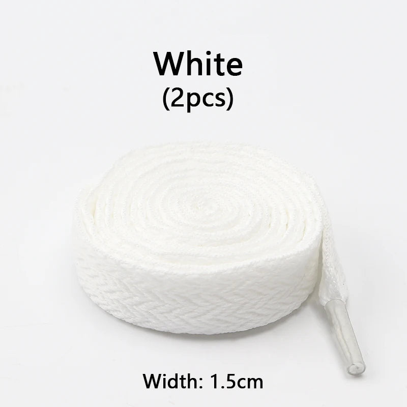 Designer-Look Flat Shoelaces — Chevron Pattern Sneaker Laces — view 12 of shoe accessories
