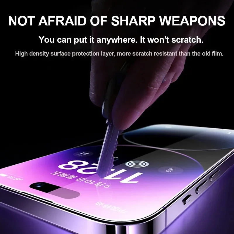 8-in-1 Tempered Glass + Camera Lens Protector for iPhone 11-17 Pro Max Total Kit — view 3 of screen protectors