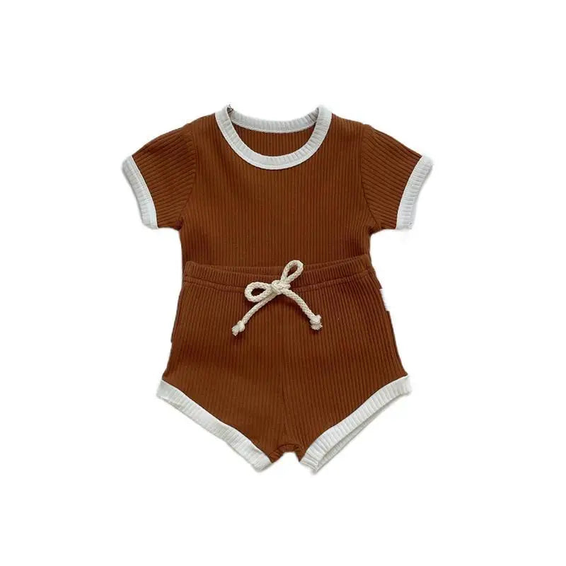 Toddler Boy Summer T-Shirt & Shorts Set - 2-Piece Short Sleeve Outfit — view 6 of toddler sets